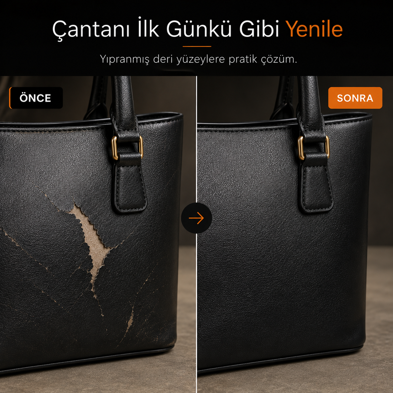 Fixhide™ Deri Yenileme Rulosu