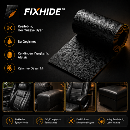 Fixhide™ Deri Yenileme Rulosu