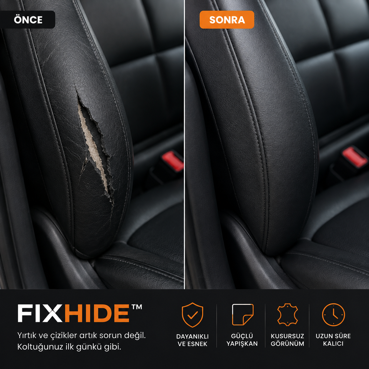Fixhide™ Deri Yenileme Rulosu
